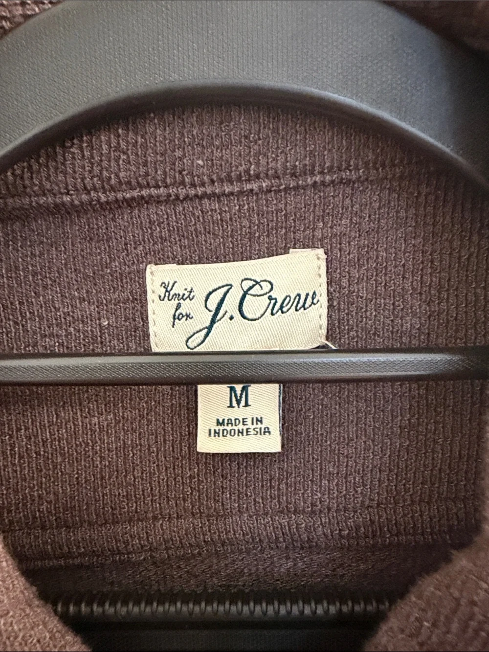 J.Crew Men's Brown Button-Up Shirt